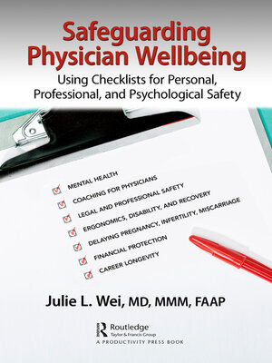 cover image of Safeguarding Physician Wellbeing
